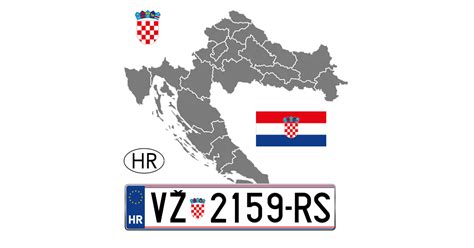 Länderkennzeichen HR: Alles über Kroatiens .